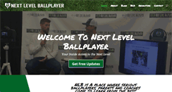 Desktop Screenshot of nextlevelballplayer.com